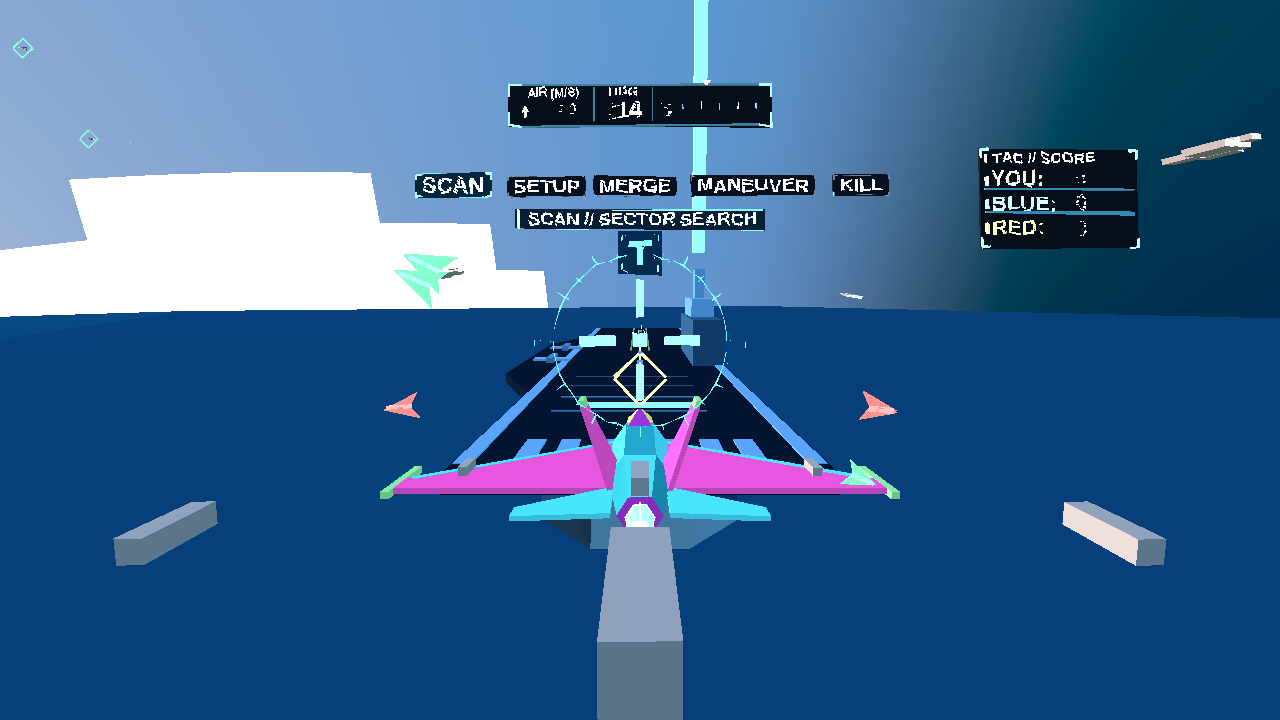 Naval Supercarrier Deck Approach